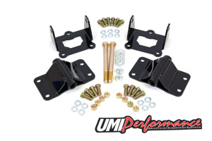1978-1992 GM F-Body and G-Body Solid Engine Mount Kit